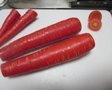金時人参の煮物♪作り方1写真