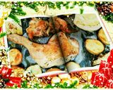 Xmasに☆漬けて焼くだけ!グリルチキン作り方3写真