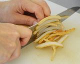 ゴボウと天プラの白きんぴら作り方2写真