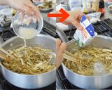 ゴボウと天プラの白きんぴら作り方3写真