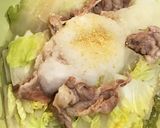 簡単 レンジで白菜豚肉蒸し作り方2写真