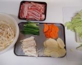 豚バラ白菜♪＋たっぷり野菜の重ね蒸し☆作り方1写真