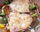 簡単で本格的!鶏肉の柔らか煮込みソテー作り方22写真