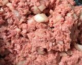 チーズハンバーグ作り方1写真