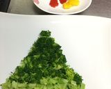 ハムの手まり寿司とツリー作り方4写真