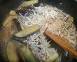 簡単　オリジナル　麻婆豆腐なす＋えのき作り方10写真