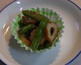 簡単お弁当のおかず　緑のおかず作り方13写真