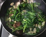 小松菜とアサリのソテー作り方6写真