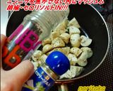 肉尻目に主役はパプマッシュれんそう炒め！作り方8写真