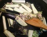 簡単　オリジナル　麻婆豆腐なす＋えのき作り方9写真