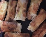 鶏胸で北京ダック風春巻き作り方6写真