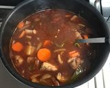 チキンとトマトジュースでハヤシライス風作り方5写真