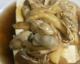 簡単！牡蠣と舞茸DEあんかけ豆腐♪作り方8写真