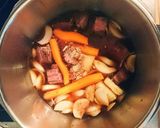 牛肉の和風トロトロ煮込み作り方3写真