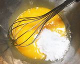 ふわふわココアシフォンケーキ作り方1写真