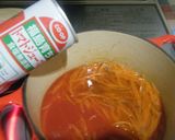 真っ赤なトマトのヘルシー鶏団子鍋作り方5写真