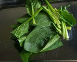 卵とほうれん草のソテー作り方1写真