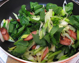 ウインナーと野菜のクレソル炒め作り方2写真