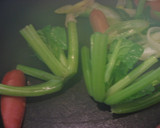 ウインナーと野菜のクレソル炒め作り方3写真