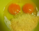 簡単！くるりんぱっDEチーズオムレツ♪作り方1写真