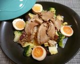 紅茶の煮豚de温野菜サラダ作り方8写真