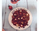 クリスマス サンタキャラ弁 サラダ作り方5写真