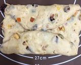 手ごね☆我が家のお手軽シュトーレン風☆作り方13写真
