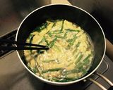 ニラのかき玉汁作り方3写真