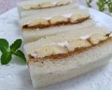 チョコクリームとバナナのサンドイッチ作り方23写真