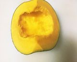 ＊材料3つ！かぼちゃのミルク煮＊作り方1写真