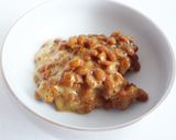 納豆ととろけるチーズのトースト作り方1写真