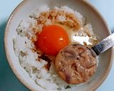 絶品塩辛卵かけご飯❤見た目よりおいしいよ作り方3写真