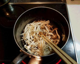 美味しい！白菜とお豆腐のすき煮風卵とじ作り方1写真
