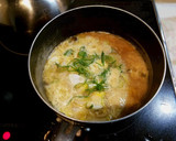 美味しい！白菜とお豆腐のすき煮風卵とじ作り方6写真