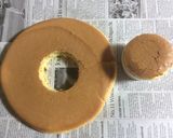 大きなホットケーキ ☆ クリスマスリース作り方7写真