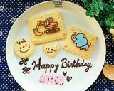 BIRTHDAYプレート作り方3写真