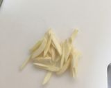 ベーコンとかいわれのペペロンチーノ作り方1写真