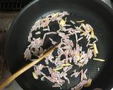 ベーコンとかいわれのペペロンチーノ作り方5写真