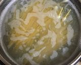 ベーコンとかいわれのペペロンチーノ作り方3写真