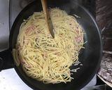 ベーコンとかいわれのペペロンチーノ作り方7写真