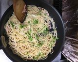 ベーコンとかいわれのペペロンチーノ作り方8写真