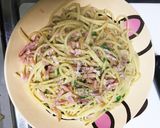 ベーコンとかいわれのペペロンチーノ作り方9写真