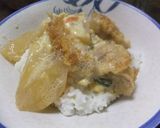 お鍋の残りでカツ丼作り方7写真