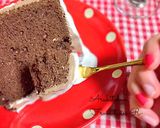ふわふわ♡ココアシフォンケーキ作り方18写真
