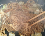ちくわで焼きそば作り方5写真