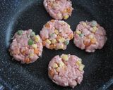 ミックスベジで簡単焼きバーグ★作り方3写真