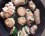 豆腐ハンバーグ大葉肉肉巻き作り方4写真