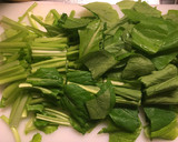白だしで。油揚げと小松菜の煮浸し作り方1写真