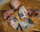 コラーゲンたっぷり　鰤のあら煮作り方1写真