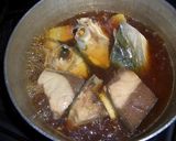 コラーゲンたっぷり　鰤のあら煮作り方3写真